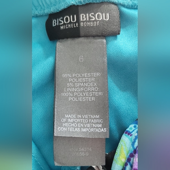 Bisou Bisou By Michele B. Beautiful Colors. Very Flattering. Worn Once - Picture 2 of 3